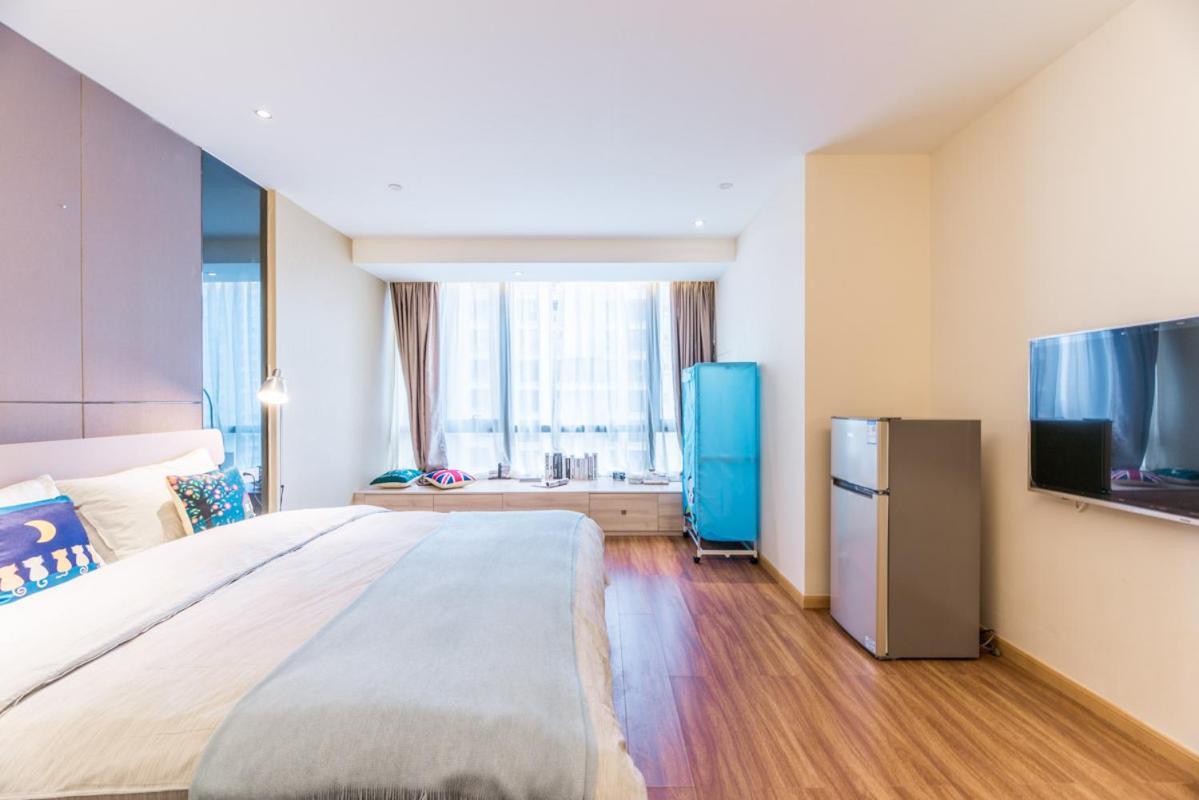 Chengdu Hi - Tech-Global Center Locals Apartment 00139620 Bagian luar foto
