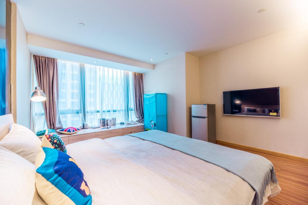 Chengdu Hi - Tech-Global Center Locals Apartment 00139620 Bagian luar foto