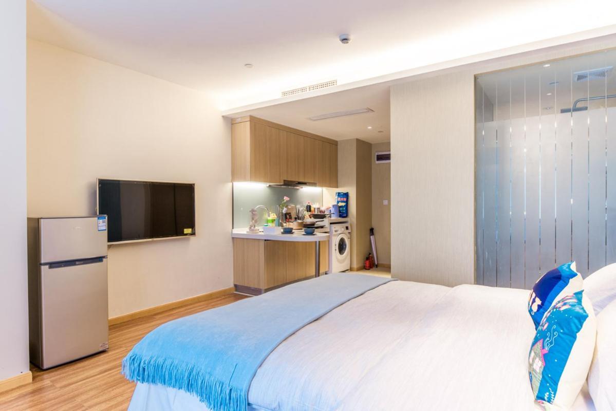 Chengdu Hi - Tech-Global Center Locals Apartment 00139620 Bagian luar foto