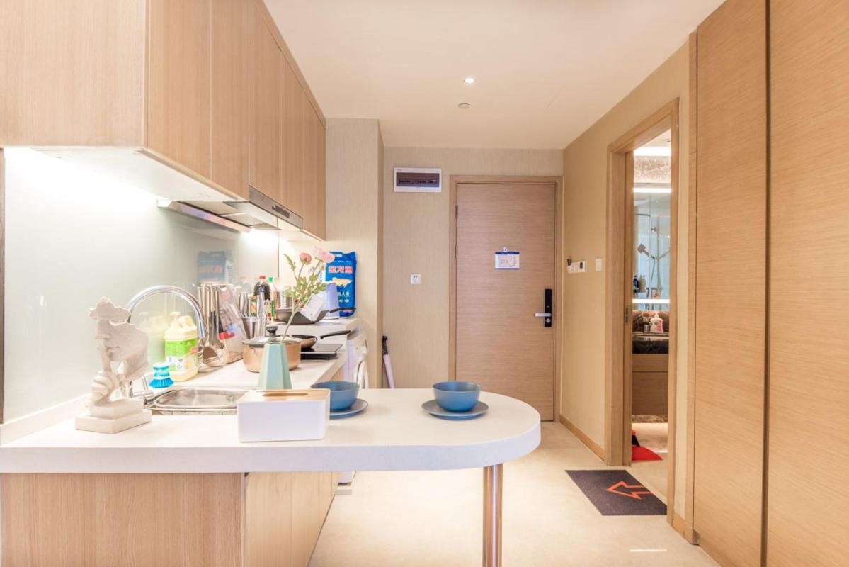 Chengdu Hi - Tech-Global Center Locals Apartment 00139620 Bagian luar foto